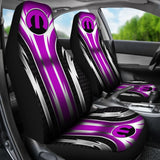 2 Front Mopar Seat Covers Pink 144627 - YourCarButBetter