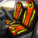 2 Front Mustang Seat Covers 144627 - YourCarButBetter