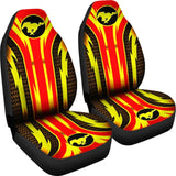 2 Front Mustang Seat Covers 144627 - YourCarButBetter