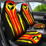 2 Front Mustang Seat Covers 144627 - YourCarButBetter