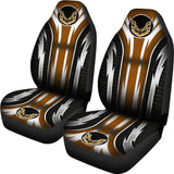 2 Front Pontiac Firebird Seat Covers Brown 144627 - YourCarButBetter