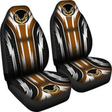 2 Front Pontiac Firebird Seat Covers Brown 144627 - YourCarButBetter