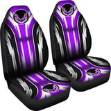 2 Front Pontiac Firebird Seat Covers Purple 144627 - YourCarButBetter