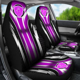 2 Front Scania Seat Covers Pink 144627 - YourCarButBetter