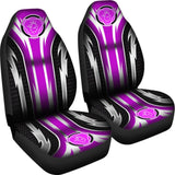 2 Front Scania Seat Covers Pink 144627 - YourCarButBetter