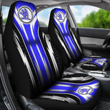 2 Front Skoda Seat Covers Blue 144627 - YourCarButBetter