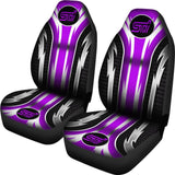 2 Front Subaru Sti Seat Covers Purple 144627 - YourCarButBetter