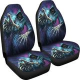 2 Pcs Grim Reaper Car Seat Covers 101819 - YourCarButBetter