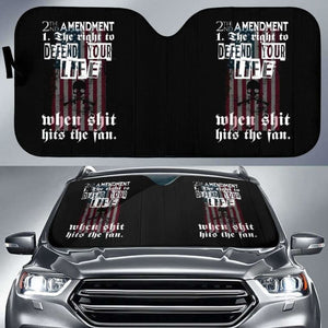 2Nd Amendment Auto Sun Car Shades 182102 - YourCarButBetter
