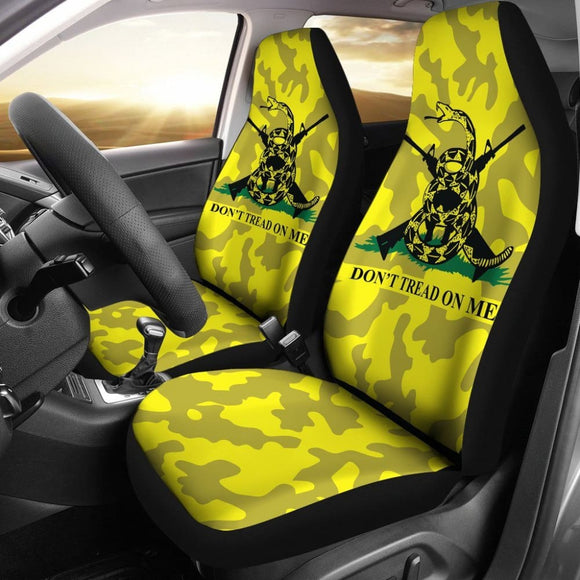 2Nd Amendment Don’T Tread On Me Car Seat Covers 101819 - YourCarButBetter