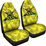 2Nd Amendment Don’T Tread On Me Car Seat Covers 101819 - YourCarButBetter