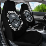 2nd Amendment Protect Yourself Car Seat Covers 154813 - YourCarButBetter