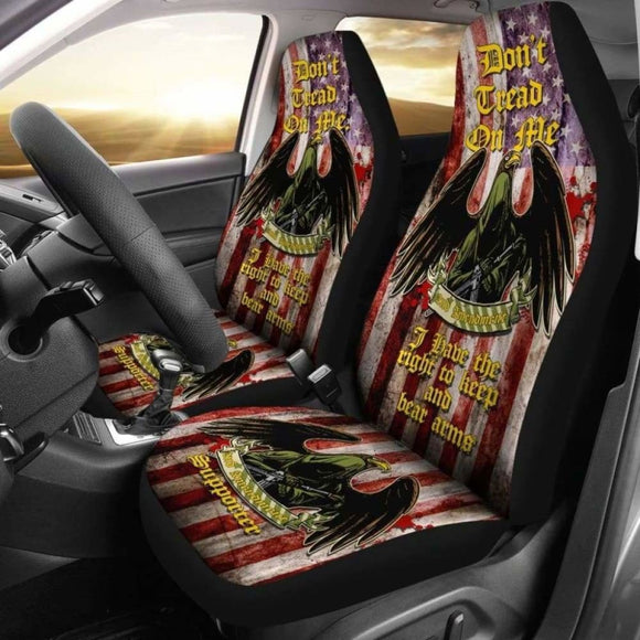 2Nd Amendment Supporter Car/Suv Seat Cover 1 154813 - YourCarButBetter
