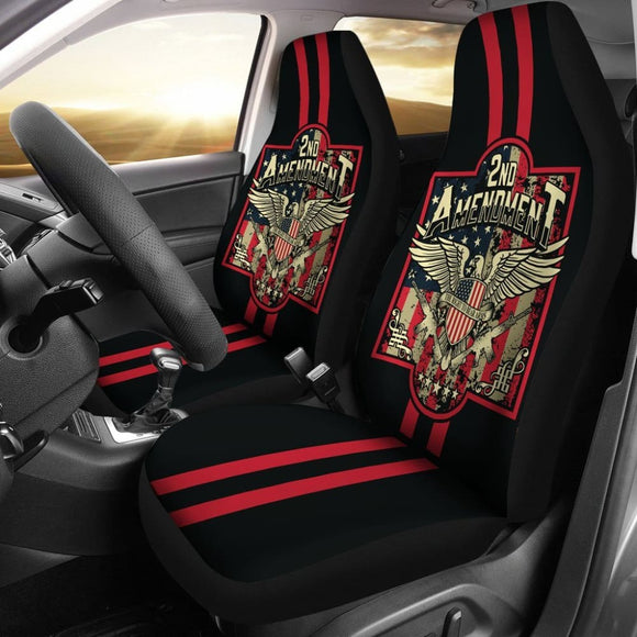 2Nd Amendment The Right To Bear Arms Car Seat Cover 101819 - YourCarButBetter