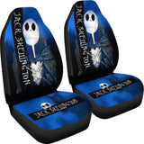 2Pcs Jack Skellington Car Seat Cover 98 101819 - YourCarButBetter