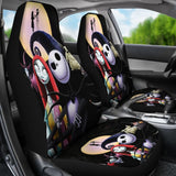 2Pcs The Nightmare Before Christmas Car Seat Cover 21 101819 - YourCarButBetter