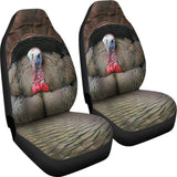 2Pcs Turkey Car Seat Cover 101819 - YourCarButBetter