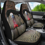 2Pcs Turkey Car Seat Cover 101819 - YourCarButBetter