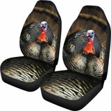 2Pcs Turkey Car Seat Covers 153908 - YourCarButBetter