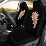 3D Pig-2 Car Seat Covers 221205 - YourCarButBetter