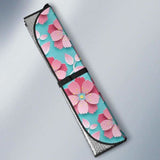 3D Sakura Cherry Blossom Pattern Car Auto Sun Shades 104020 - YourCarButBetter