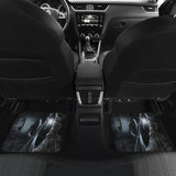 4 Pcs Gothic Grim Reaper Skull Car Mats 101819 - YourCarButBetter