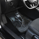 4 Pcs Gothic Grim Reaper Skull Car Mats 101819 - YourCarButBetter