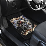 4 Pcs Ride Or Die Grim Reaper Skull Car Mats 101819 - YourCarButBetter