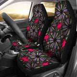 Abstract Mandala Flowers Car Seat Covers 105905 - YourCarButBetter