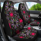 Abstract Mandala Flowers Car Seat Covers 105905 - YourCarButBetter