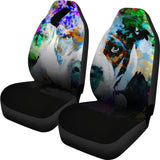 Abstract Pit Car Seat Covers 174510 - YourCarButBetter