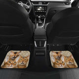 Abyssinian Cat Car Floor Mats Funny For Abyssinian Cat Lover 112428 - YourCarButBetter