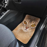 Abyssinian Cat Car Floor Mats Funny Cat Lover 112428 - YourCarButBetter