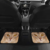 Abyssinian Cat Car Floor Mats Funny Cat Lover 112428 - YourCarButBetter