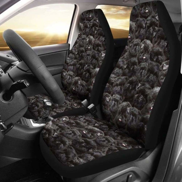 Affenpinscher Full Face Car Seat Covers 160830 - YourCarButBetter