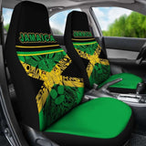 Africa Zone Car Seat Covers - Jamaica Lion King - Life Style 161012 - YourCarButBetter