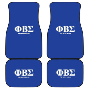 African American Phi Beta Sigma Car Floor Mats 210506 - YourCarButBetter