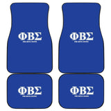 African American Phi Beta Sigma Car Floor Mats 210506 - YourCarButBetter