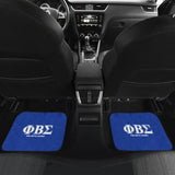 African American Phi Beta Sigma Car Floor Mats 210506 - YourCarButBetter