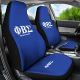 African American Phi Beta Sigma Car Seat Covers 210506 - YourCarButBetter