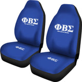 African American Phi Beta Sigma Car Seat Covers 210506 - YourCarButBetter