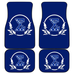 African American Phi Beta Sigma Fraternity Car Floor Mats 212203 - YourCarButBetter