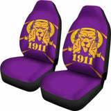 African Car Seat Covers- Omega Psi Phi - 105905 - YourCarButBetter