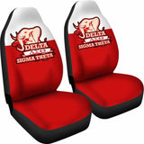 African Delta Sigma Theta Car Seat Covers - Elephant Logo - 202820 - YourCarButBetter