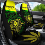 African Traditional Pattern Lions Rasta Jamaica Car Seat Covers 210302 - YourCarButBetter