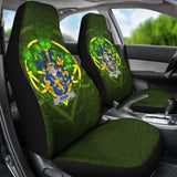 Agar Ireland Car Seat Cover Celtic Shamrock (Set Of Two) 154230 - YourCarButBetter