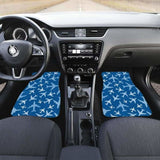 Airplane Pattern In The Sky Front And Back Car Mats 194013 - YourCarButBetter