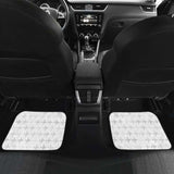 Airplane Print Pattern Front And Back Car Mats 194013 - YourCarButBetter