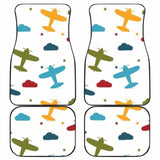 Airplane Star Cloud Colorful Front And Back Car Mats 194013 - YourCarButBetter