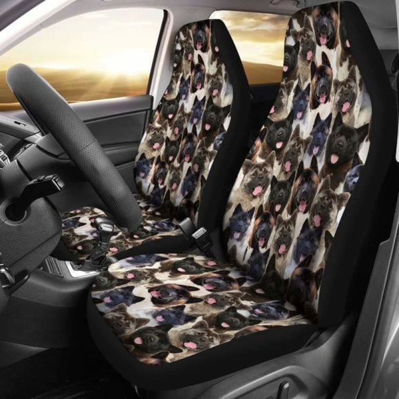 Akita Full Face Car Seat Covers 094201 - YourCarButBetter